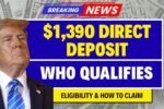 $1,390 Direct Deposit Relief 